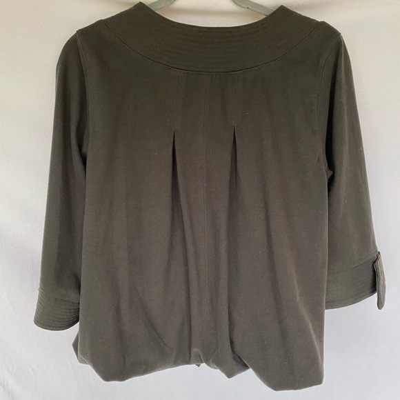 Forever 21 Grey bubble hem overcoat - Picture 6 of 8